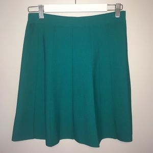 Aqua Blue/Green Skater Skirt